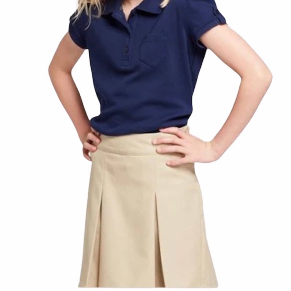 4 / Cat & Jack Uniforms 3 polo shirt and 1 skort